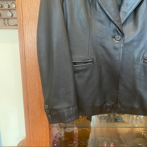 Anne Klein Leather Jacket - Picture 6 of 15